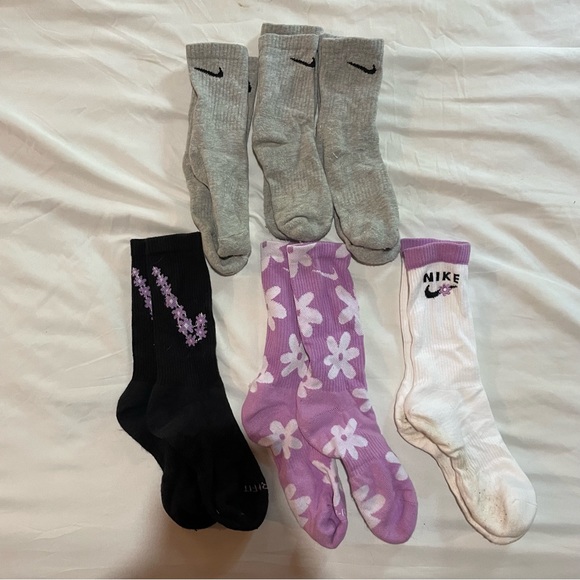 Nike Accessories Bundle Of Nike Socks Womens Poshmark